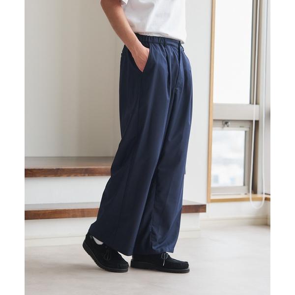 チノパン 「MAISON CLUB」Everyday Twill Wide Tuck Pants /...