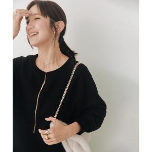 トレーナー スウェット 「4色展開」ハーフZIPスウェット レディース