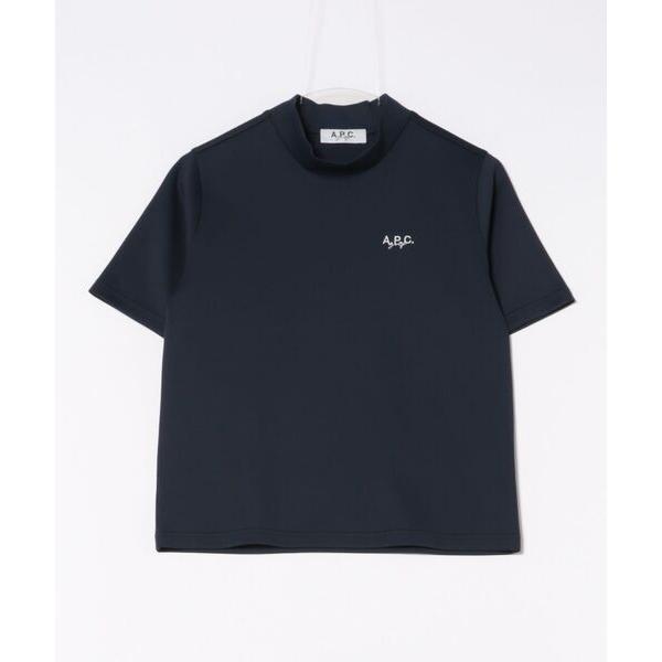 tシャツ Double Mesh mock neckT レディース