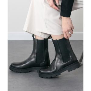 ブーツ 「FABIO RUSCONI」トラックソールサイドゴアブーツ(F53038) レディース