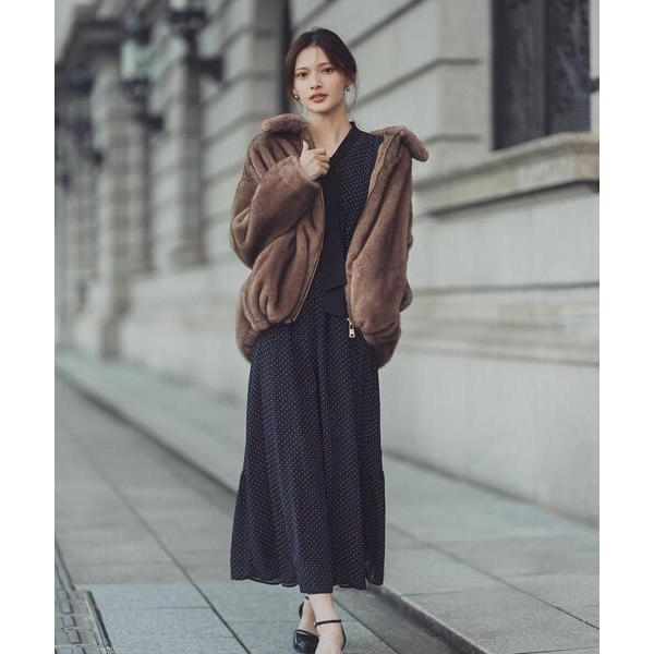 ブルゾン アウター 「青島心さん着用」フェイクファーブルゾン / 1215255003 レディース