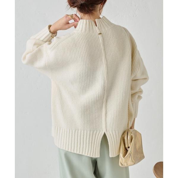 「COLLAGE GALLARDAGALANTE」 長袖ニット FREE ホワイト レディース