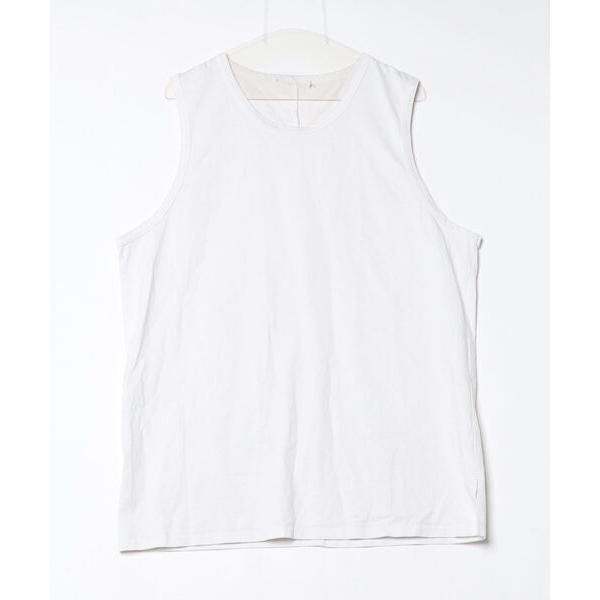 「ASTRONOMY」 ノースリーブトップス X-LARGE ホワイト メンズ