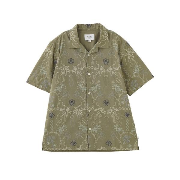 シャツ WAX LONDON DIDCOT SS SHIRT HAWAIIAN  SS25-SSS-...