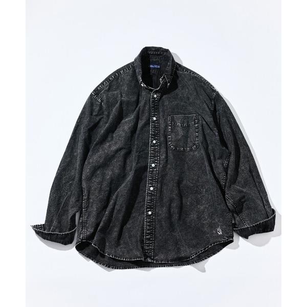 シャツ NAUTICA/ノーティカ ヴィンテージライク オーバーダイ加工 オックスフォードBDシャツ...