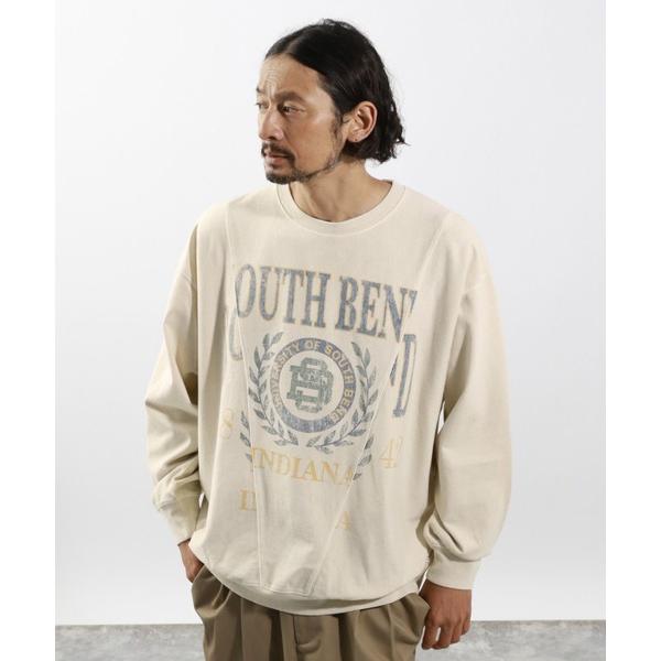 トレーナー スウェット リメイクライクスウェット メンズ