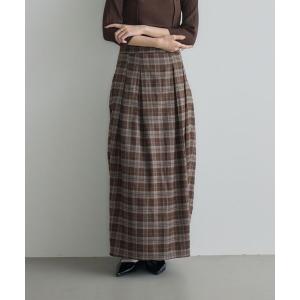 スカート チェックコクーンSK