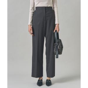 パンツ T/Wブロード ワイドストレートパンツ レディース