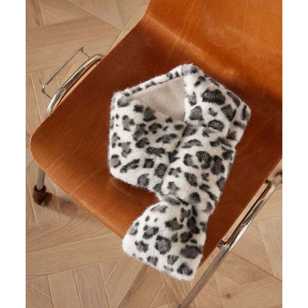 マフラー ストール フェイクファー リバーシブル マフラー レディース