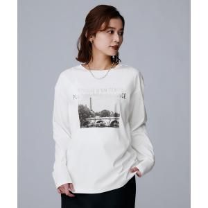 tシャツ 「コットン100%/」グラフィックロンT レディース