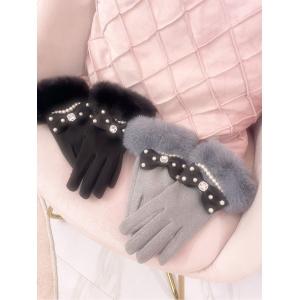 手袋 おリボン手袋 レディース