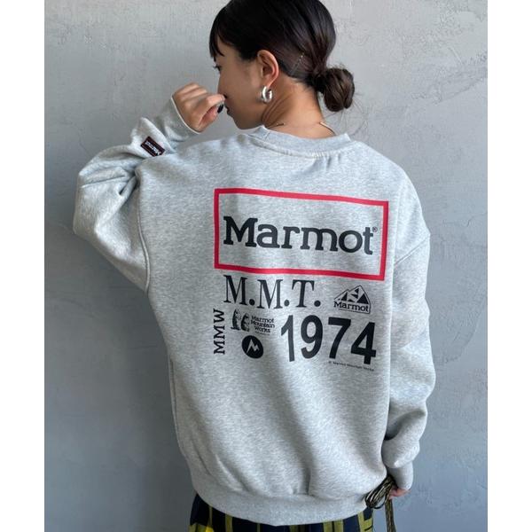 トレーナー スウェット 「Marmot/マーモット」 別注 ヒストリーロゴ バックプリントスウェット...