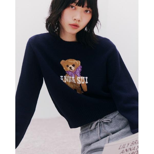 ニット セーター 「LILY BROWN ×ANNA SUI」バタフライLily Bearニット レ...