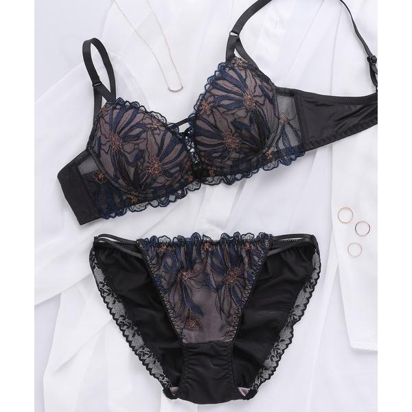 ブラジャー ショーツセット 「痛くない×ふわ盛り」ブラジャー＆ショーツ セット Bonheur bo...