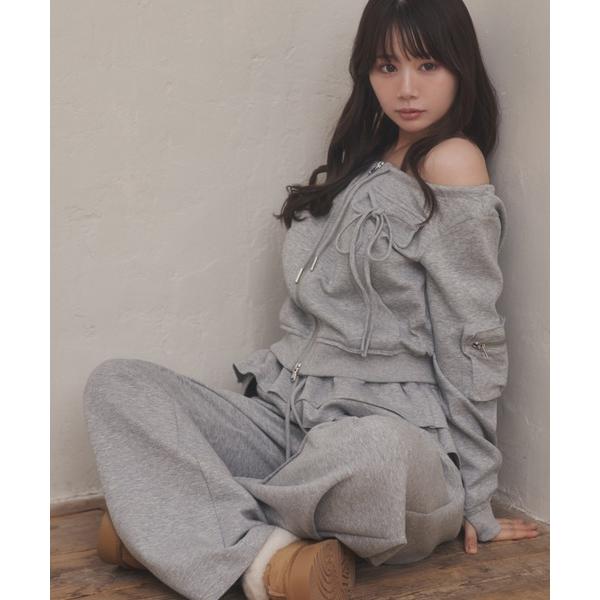 トレーナー スウェット ribbon voce sweat tops/リボンヴォーチェスウェットトッ...