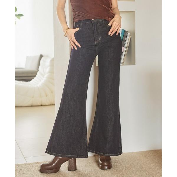 ジーンズ デニム デニムパンツ flare leg denim pants /フレアレッグデニムパン...