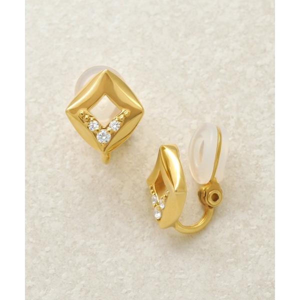 イヤリング 「ZOZO限定」スターリングシルバー  クリップイヤリング レディース