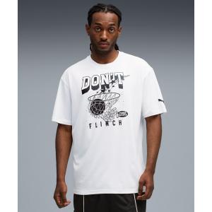 PUMA メンズ バスケ 半袖 Tシャツ