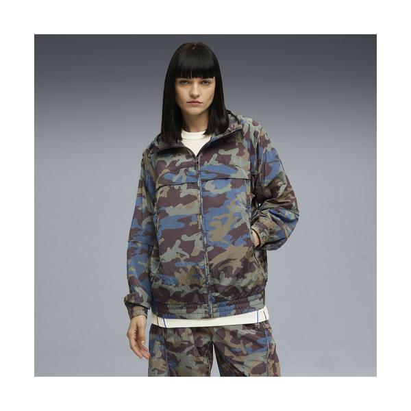 ブルゾン アウター PUMA プーマ ユニセックス セラレーター AOP リップストップ フーデッド...