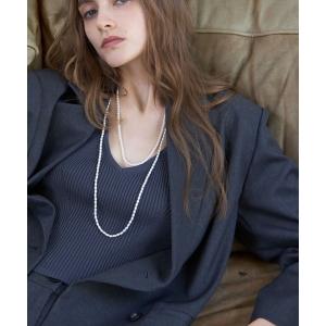 ネックレス 2SETパールシロングネックレス レディースの買取情報