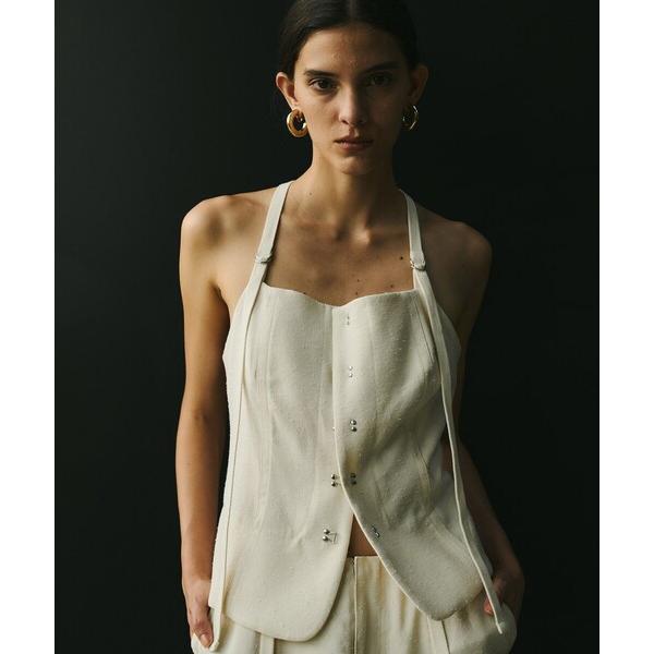 キャミソール Vintage Nep Camisole Bustier｜セットアップ/ビスチェ/細見...