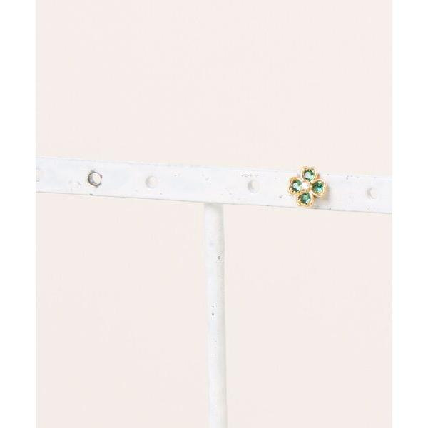 ピアス KISHOKACHI 希少価値 クローバーデザインボディーピアス 16ゲージ レディース メ...