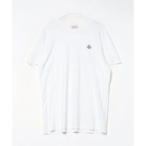 「MONCLER」 半袖Tシャツ - ホワイト レディース