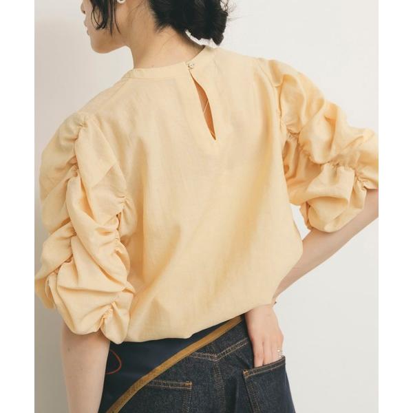 「KBF」 7分袖ブラウス ONE オレンジ系その他 レディース