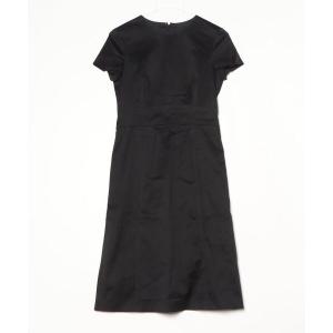 「OLD ENGLAND」 半袖ワンピース 36 ブラック レディース