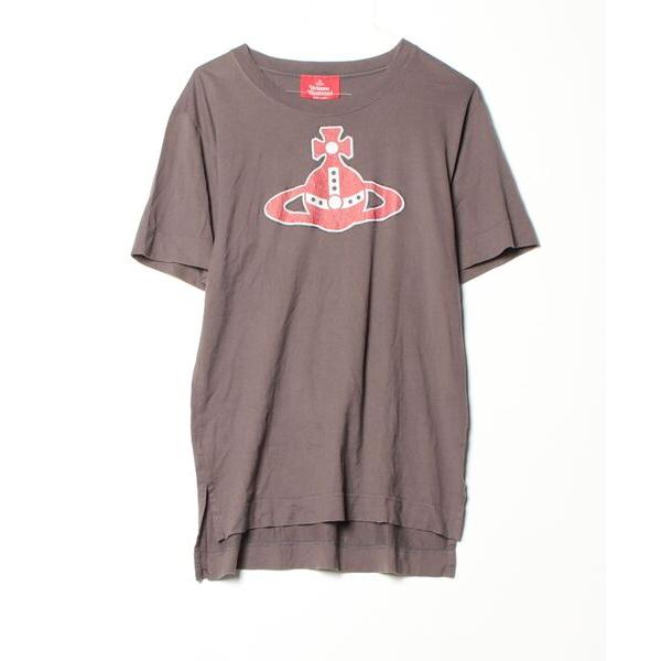 「Vivienne Westwood red label」 半袖Tシャツ M グレー レディース