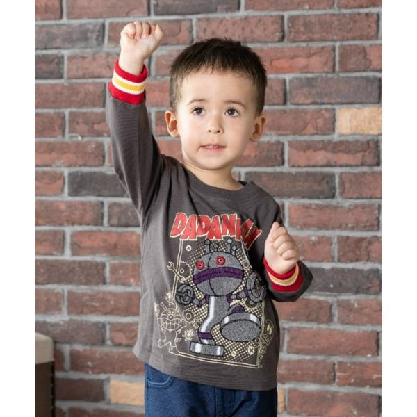 tシャツ だだんだんさがら刺繍長袖Tシャツ キッズ 子供服 男の子 女の子