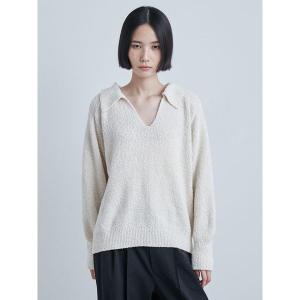 ニット セーター リボンモールスキッパーNT レディース