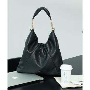 トートバッグ Sque/ギャザーワンショルダーバッグ/A4サイズ/2WAY レディース