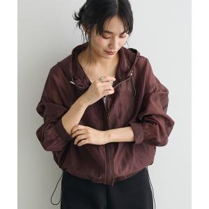 ブルゾン アウター シアーブルゾン レディース