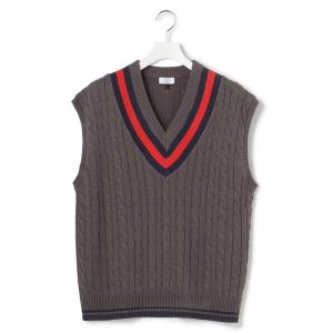 セーター ニット 「UNISEX」チルデン ニットベスト メンズ