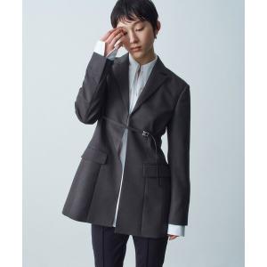 ジャケット テーラードジャケット belted chic jacket レディース