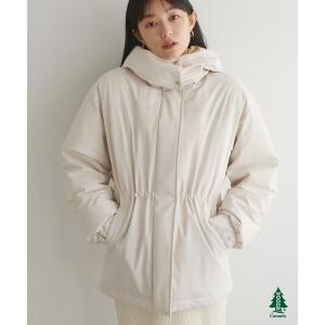 ダウンコート ダウンジャケット 「WOODS × natural couture」ミドル丈ダウン レディース