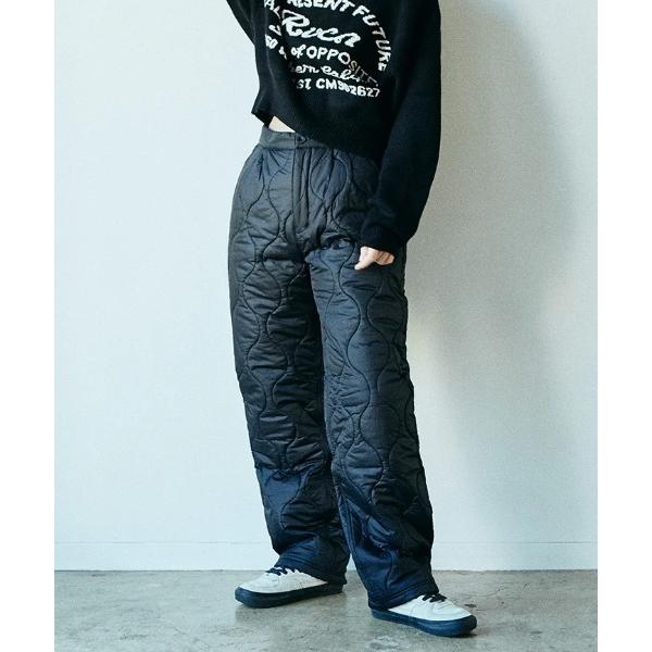パンツ 「RVCA/ルーカ」23AW Quiltted pants/ナイロンキルティングパンツ レデ...