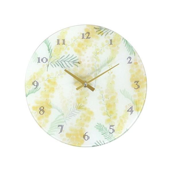 時計 ガラスウォールクロック