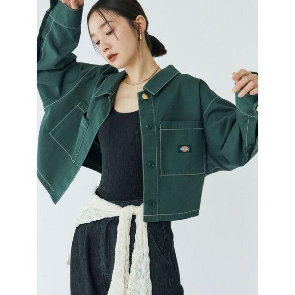 コート アウター 「別注Dickies」ショートワークジャケット レディース