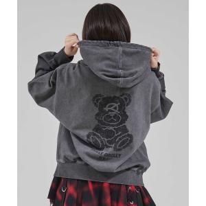 パーカー 「OY/オーワイ」PIGMENT DOLLY HOODIE ZIP UP/ピグメント ドリー ジップアップパーカー レディース メンズ