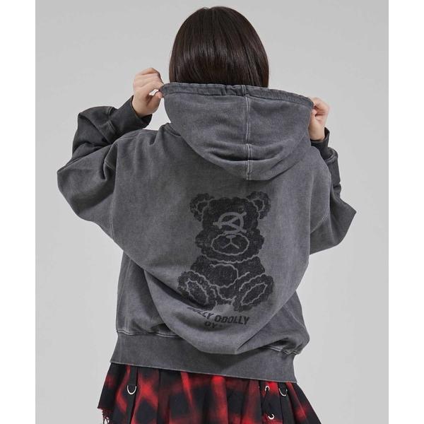 パーカー 「OY/オーワイ」PIGMENT DOLLY HOODIE ZIP UP/ピグメント ドリ...