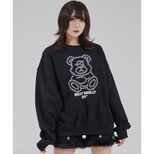 トレーナー スウェット 「OY/オーワイ」STITCHED DOLLY CREWNECK/ステッチオードリー クルーネック レディース メンズ