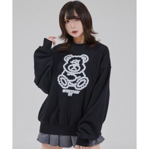トレーナー スウェット 「OY/オーワイ」LINEWORK DOLLY CREWNECK/ラインワーク オードリー クルーネック レディース メンズ