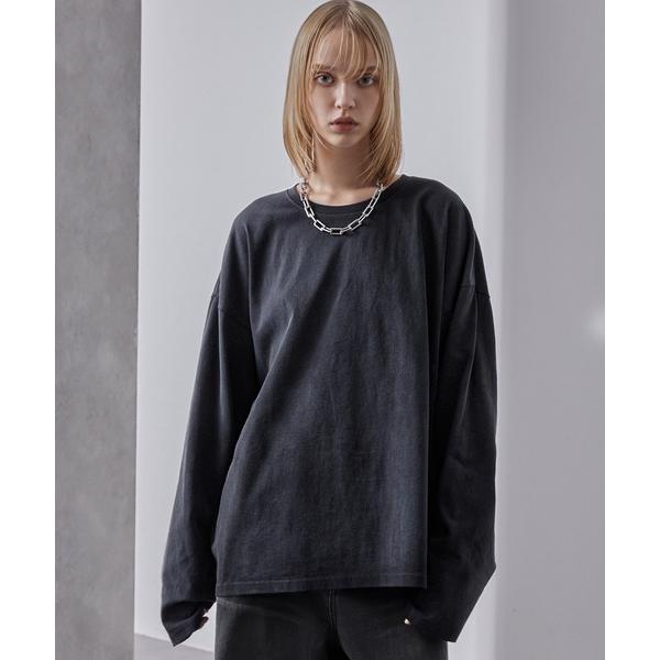 tシャツ スプレー加工 ヴィンテージ ルーズロンT メンズ レディース