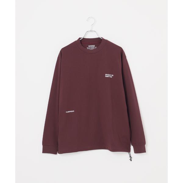 tシャツ 「OLIVEDRAB/オリーブドラブ」ドローコード ロングスリーブTシャツ メンズ