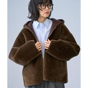 コート アウター ファーボア フードジャケット/ボア パーカ レディース｜ZOZOTOWN Yahoo!店
