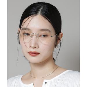 サングラス フレームレスメガネ レディース