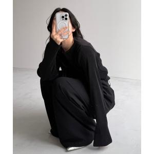 tシャツ 「セルフカット可能」daily daily super stretch pleats tops / デイリーデイリースーパーストレッチプリー