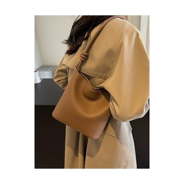 ハンドバッグ 結び目デザイン洗練なハンドバッグ